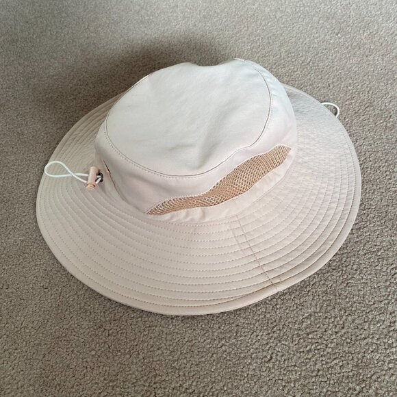 Hairbrella Pink Satin-Lined UPF 50+ Sun and Rain Hat Waterproof with Chin Strap - Picture 6 of 13